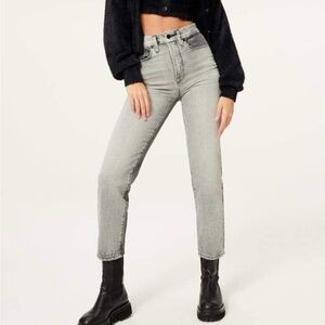 Good American size 8 / 29 two tone gray jeans